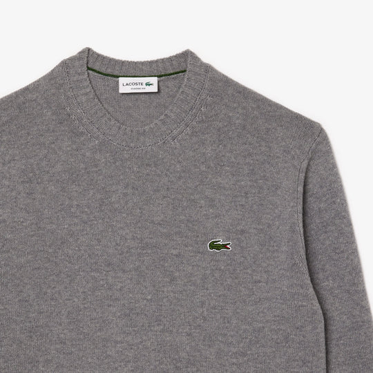 Carded Wool Crew Neck Sweater - AH2916