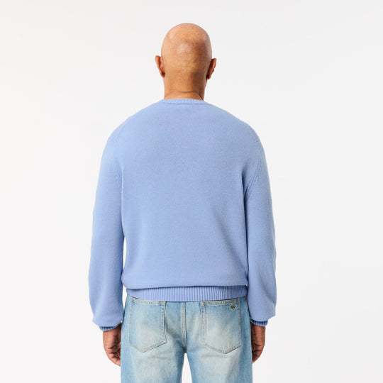 Carded Wool Crew Neck Sweater - AH2916