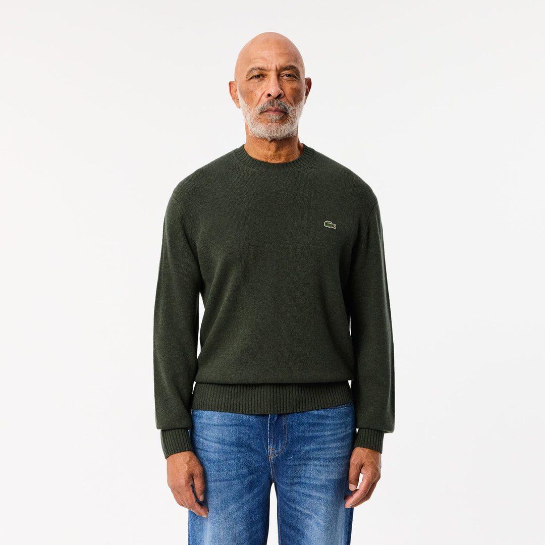 Carded Wool Crew Neck Sweater - AH2916