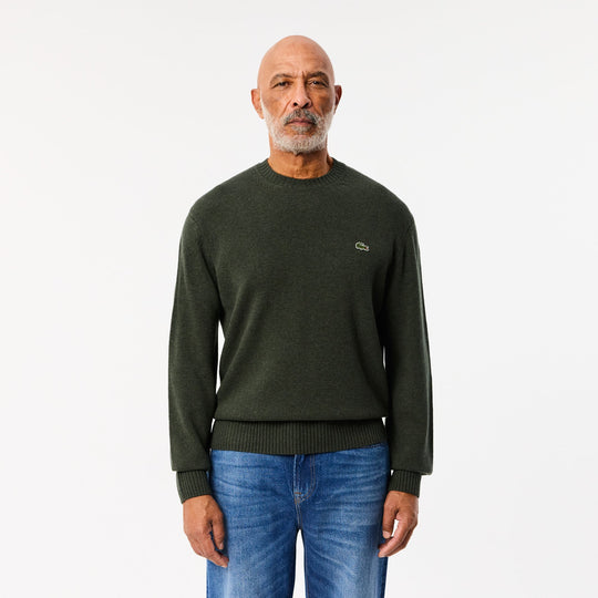 Carded Wool Crew Neck Sweater - AH2916