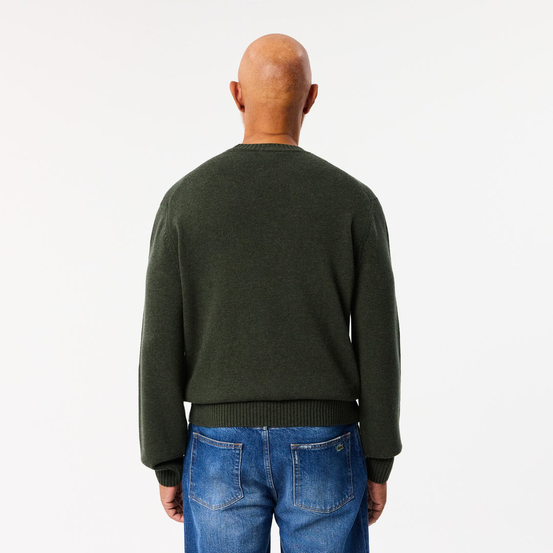 Carded Wool Crew Neck Sweater - AH2916