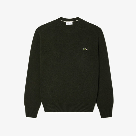 Carded Wool Crew Neck Sweater - AH2916