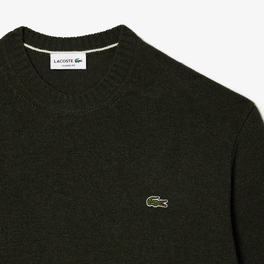 Carded Wool Crew Neck Sweater - AH2916