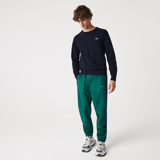 Men’s Crew Neck Textured Organic Cotton Sweater - AH6800