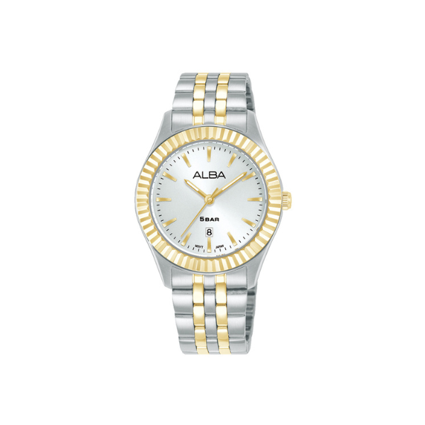 FASHION WHITE DIAL SILV. GOLD ST. 32MM- AH7FF8X1
