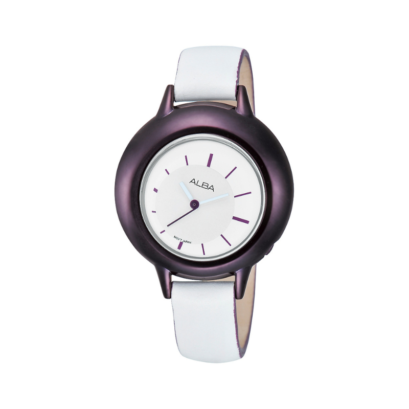 FASHION LEATHER WHITE DIAL - AH8151