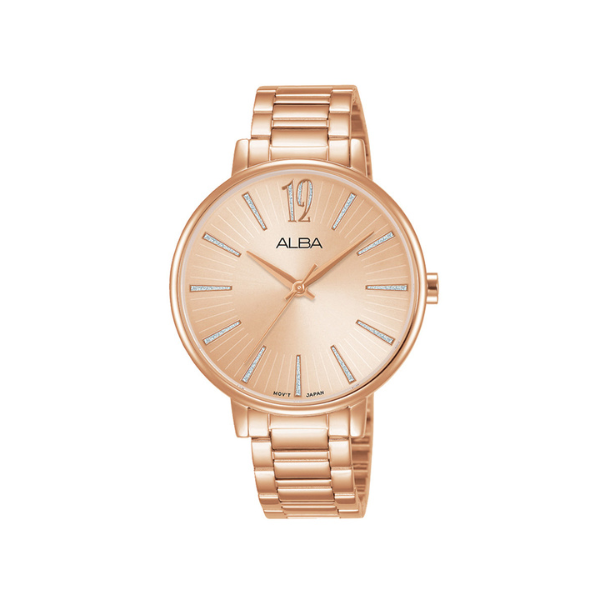 FASHION PINK GOLD DIAL PINK GOLD STEEL 36MM-AH8750X1