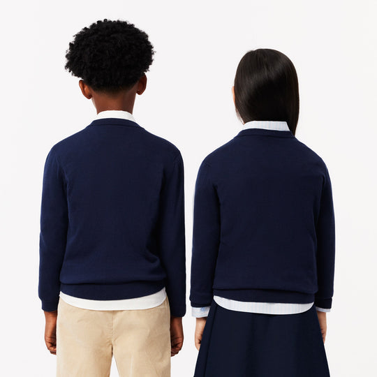 Cotton and Merino Wool Blend Sweater - AJ1121