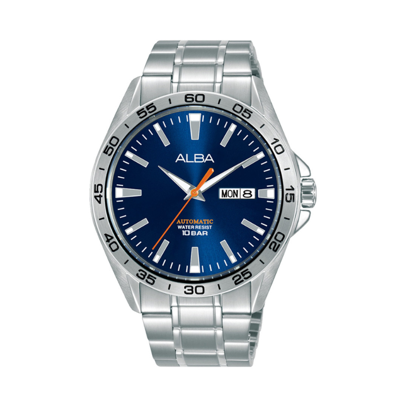 Shop The Latest Collection Of Alba Alba Mechanical Blue Dial Silver Steel 42Mm- Al4305X1Q In Lebanon