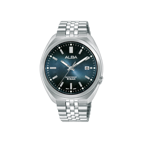ACTIVE BLUE DIAL SILVER ST. 40.95MM- AS9W33X1