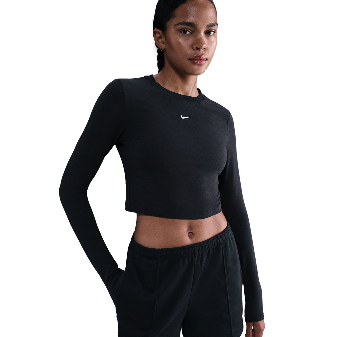 Nike Slim Long-Sleeve Cropped Top