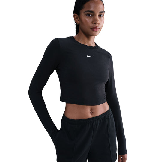 Nike Slim Long-Sleeve Cropped Top