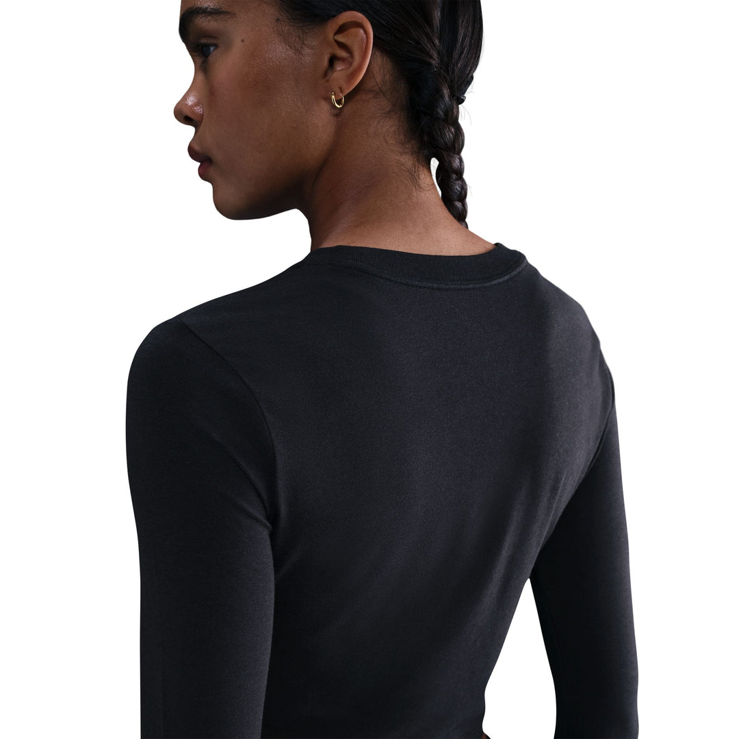 Nike Slim Long-Sleeve Cropped Top