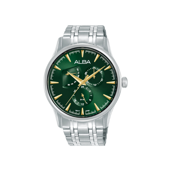 PRESTIGE GREEN DIAL SILVER ST. 42MM- AZ8013X1