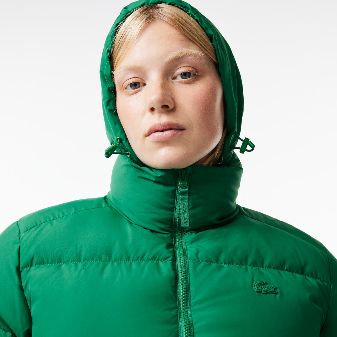 Women's Lacoste Collapsible Taffeta Padded Jacket - Women's