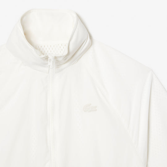 Short Zipped Hooded Nylon Jacket - BF0754
