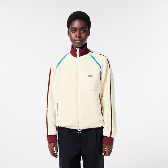 Contrast Accent Fleece Sweatshirt - BF0757