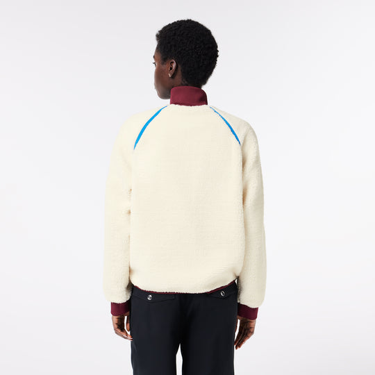 Contrast Accent Fleece Sweatshirt - BF0757