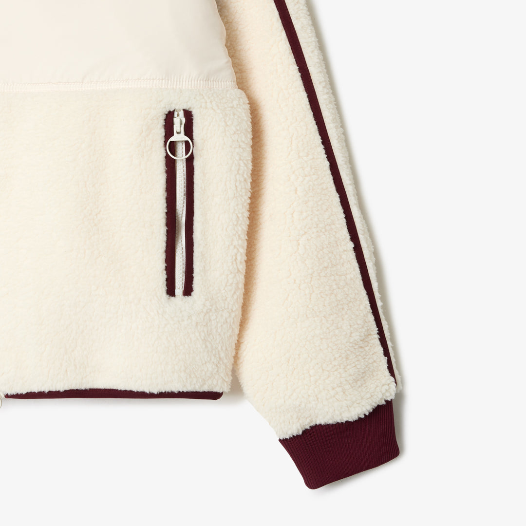 Contrast Accent Fleece Sweatshirt - BF0757