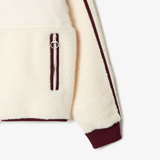 Contrast Accent Fleece Sweatshirt - BF0757