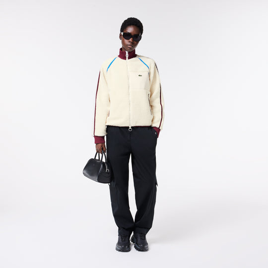 Contrast Accent Fleece Sweatshirt - BF0757