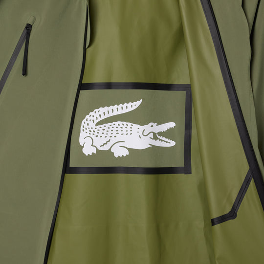 Long Oversized Water Repellent Hooded Parka - BF3265