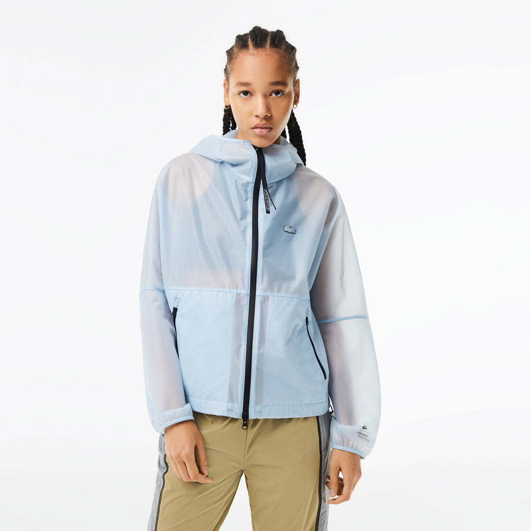 Women’s Lacoste Transparent Windbreaker - BF5869