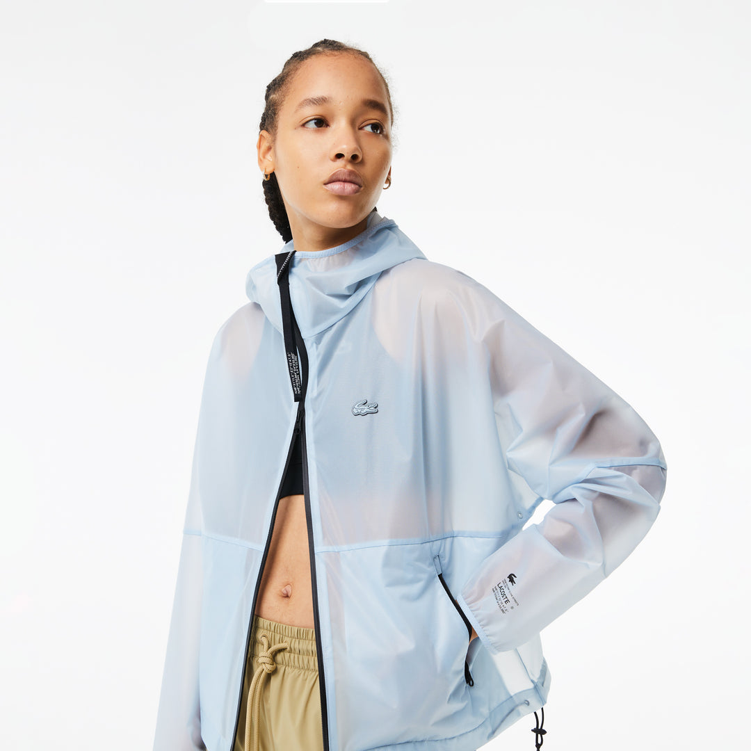 Women’s Lacoste Transparent Windbreaker - BF5869