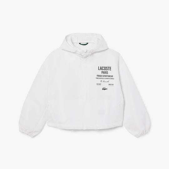 Cropped Zip-Up Hooded Jacket - BF9824