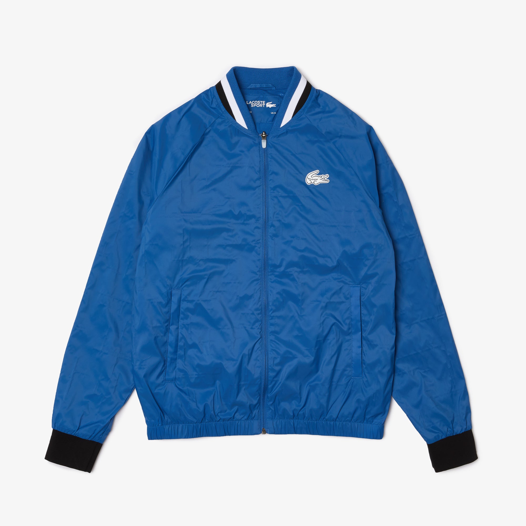 Buy Men S Lacoste Sport Light Water Resistant Teddy Jacket Online