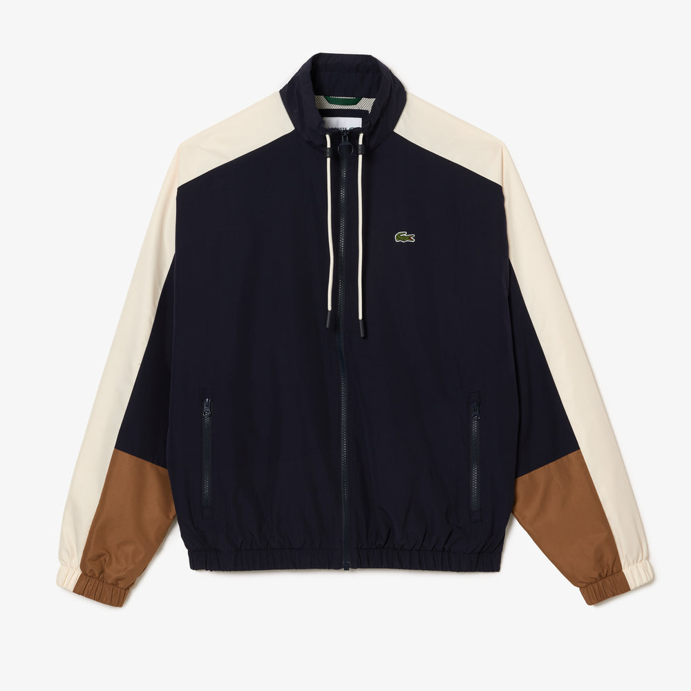 Water Resistant Colourblock Zipped Jacket - BH1659