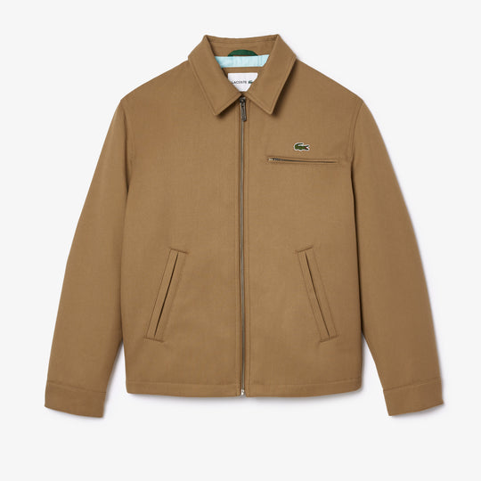 Short Padded Cotton Twill Jacket - BH1665