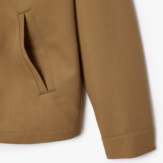 Short Padded Cotton Twill Jacket - BH1665