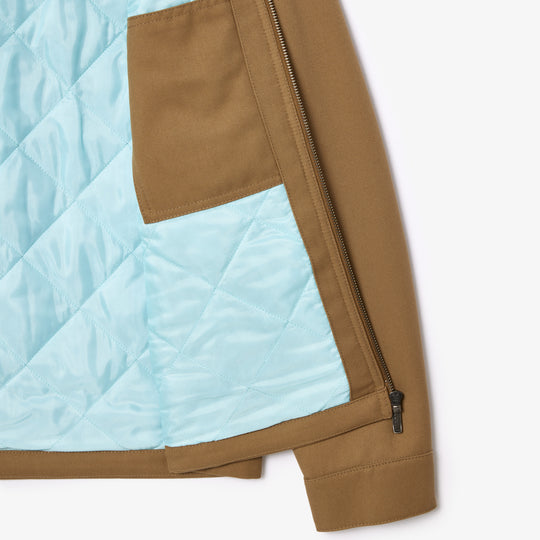 Short Padded Cotton Twill Jacket - BH1665
