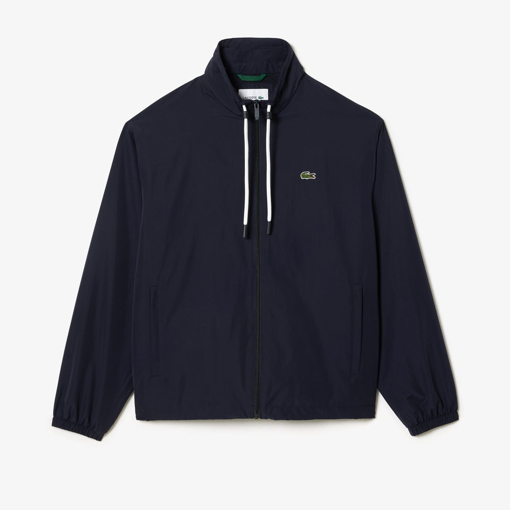Short Water-resistant Jacket with Removable Hood - BH1679
