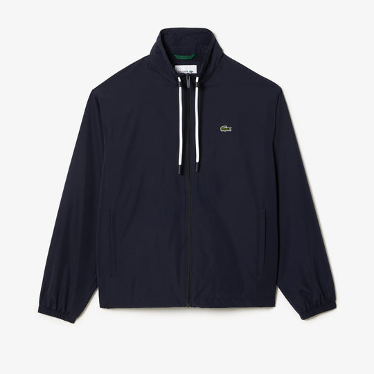 Short Water-resistant Jacket with Removable Hood - BH1679