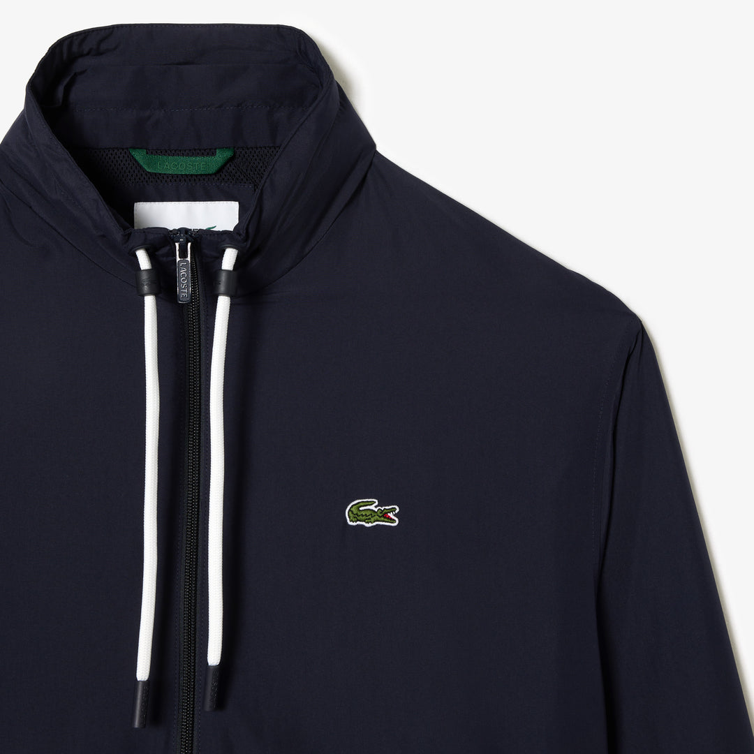 Short Water-resistant Jacket with Removable Hood - BH1679