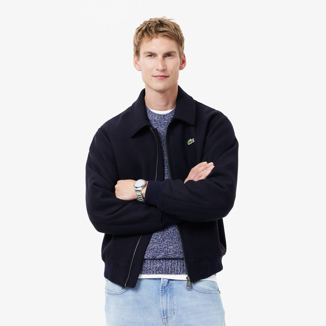 Zipped Padded Wool Aviator Jacket - BH2888