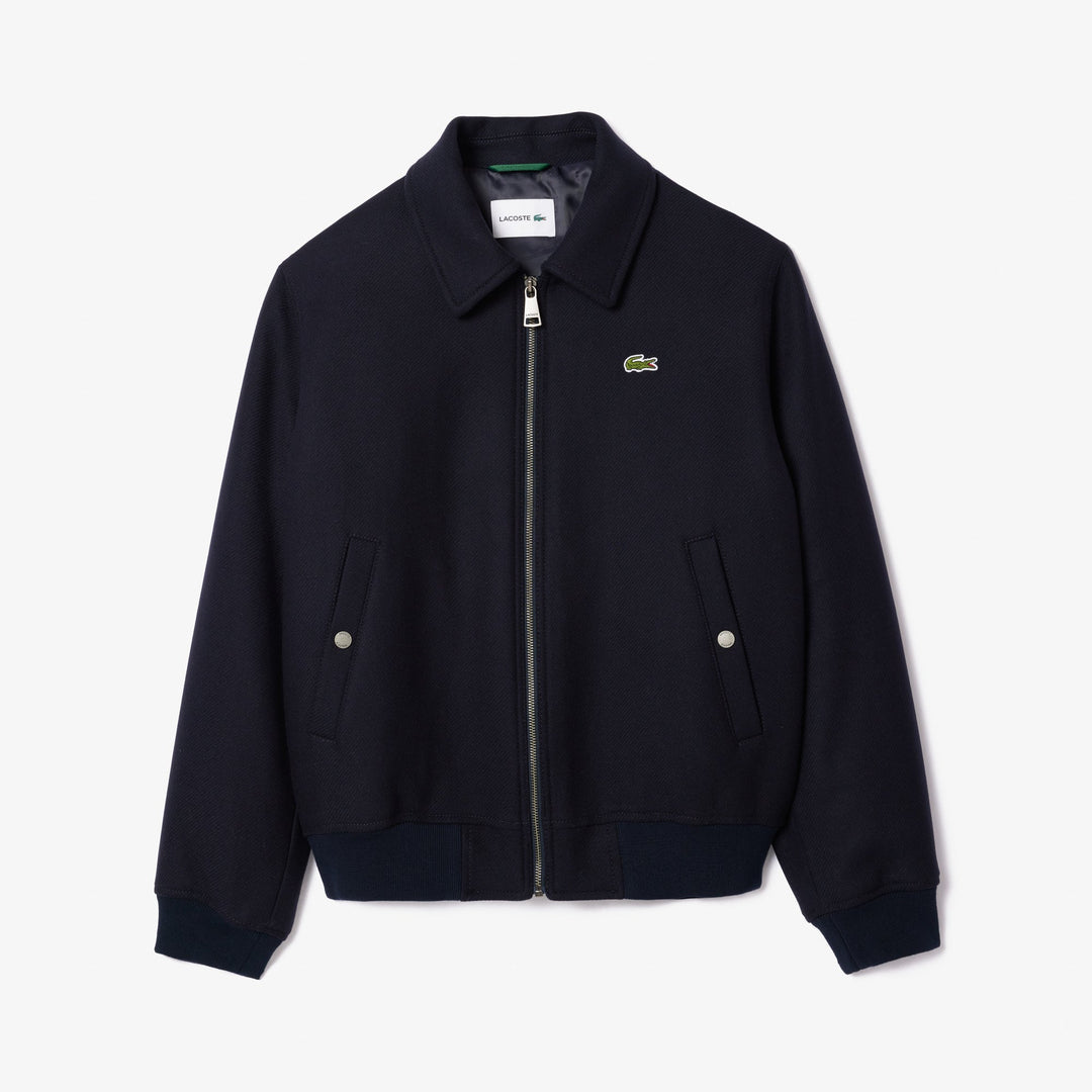 Zipped Padded Wool Aviator Jacket - BH2888