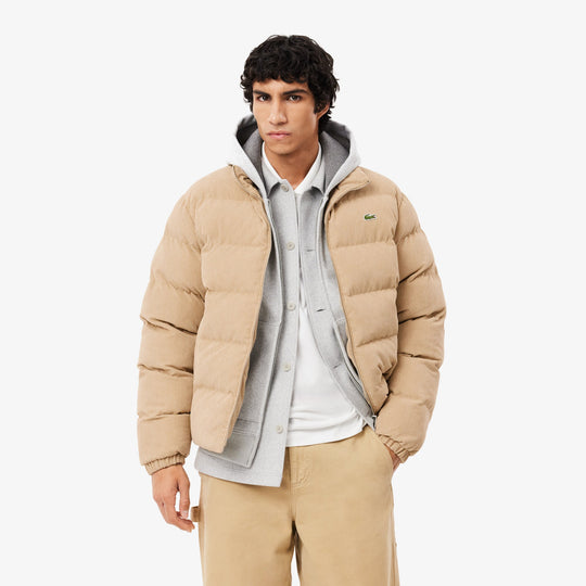 Quilted Velour Puffed Jacket - BH2890