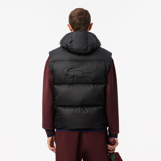 Water Repellent Short Puffed Vest - BH2895