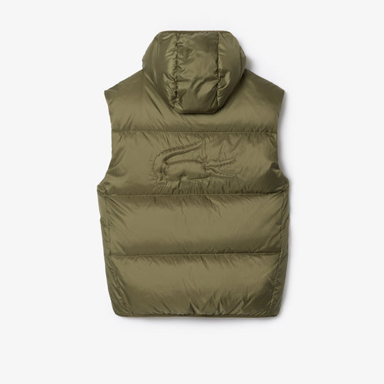 Water Repellent Short Puffed Vest - BH2895