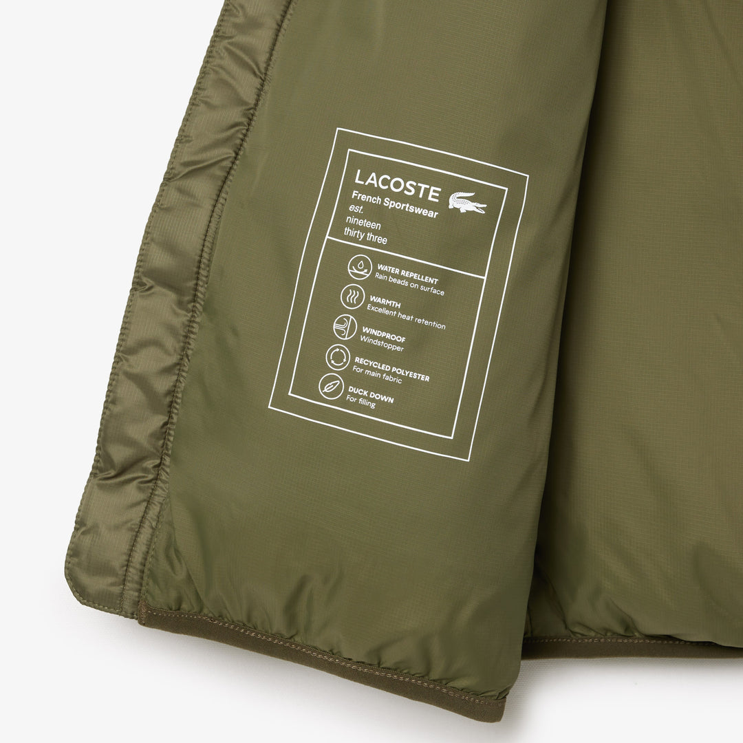 Water Repellent Short Puffed Vest - BH2895