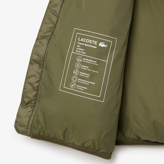 Water Repellent Short Puffed Vest - BH2895
