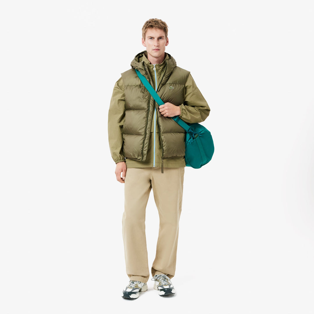 Water Repellent Short Puffed Vest - BH2895