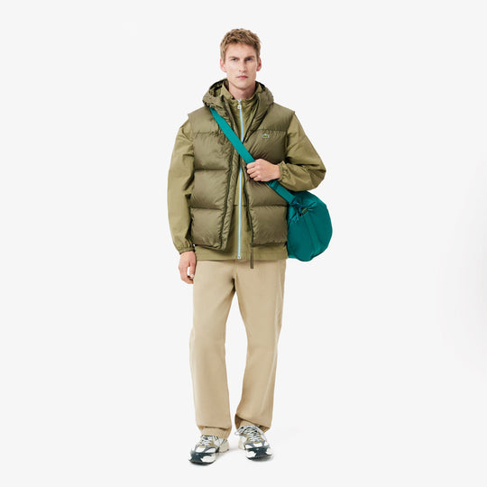 Water Repellent Short Puffed Vest - BH2895