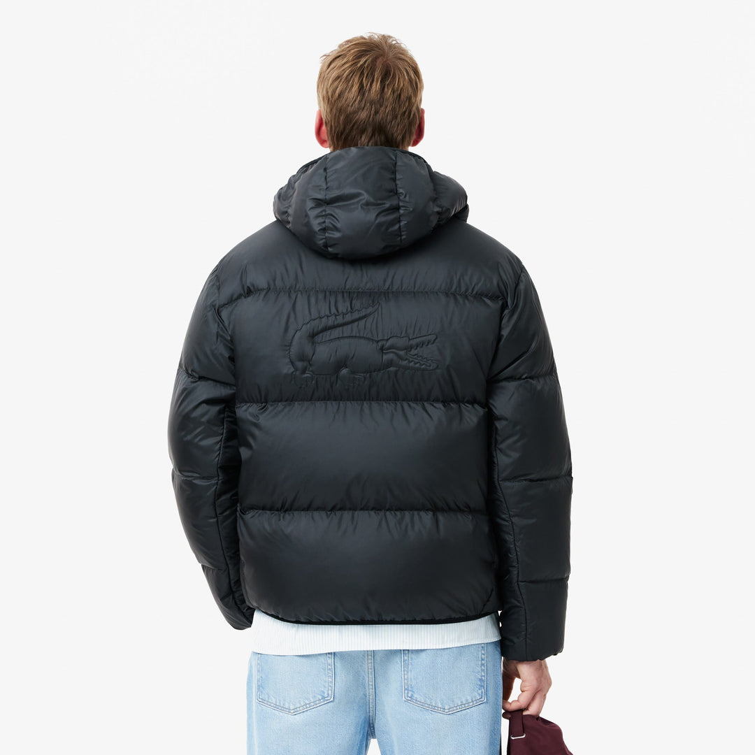 Short Water Repellent Hooded Puffed Jacket - BH2905