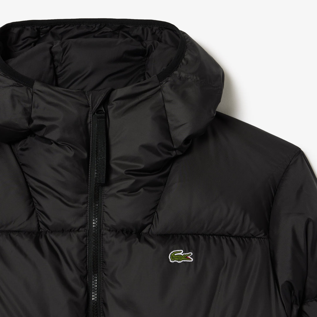 Short Water Repellent Hooded Puffed Jacket - BH2905