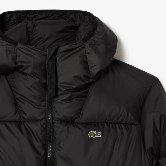 Short Water Repellent Hooded Puffed Jacket - BH2905