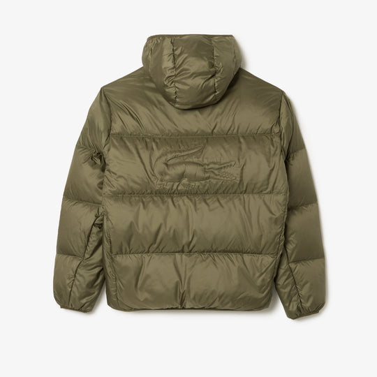 Short Water Repellent Hooded Puffed Jacket - BH2905